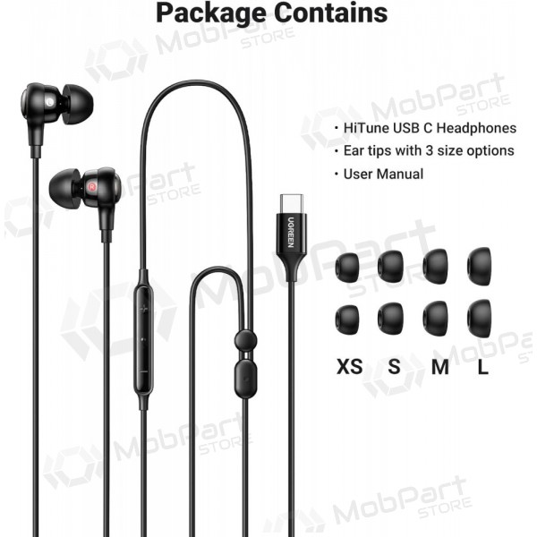 Ausinės Ugreen EP103 USB-C (30638)