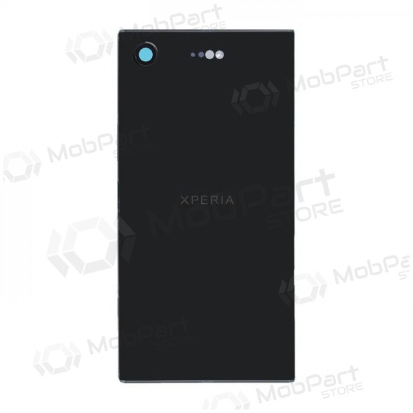 Sony G8441 Xperia XZ1 Compact coperchio batteria posteriore (nero) (usato grade C, originale)