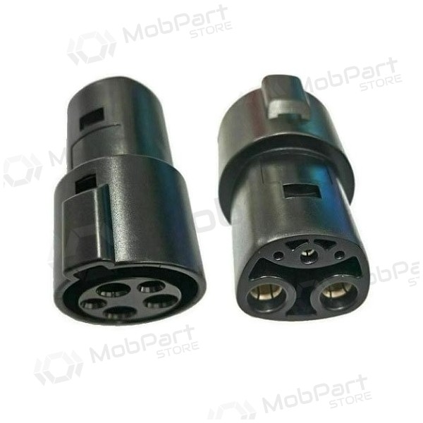 Elektromobilio įkrovimo kabelio adattatore Duosida Tesla - Type 1