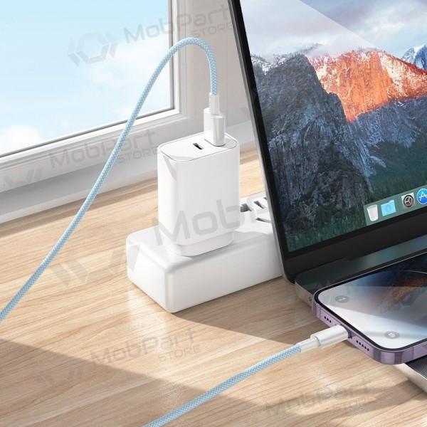 Cavo Lightning Borofone BX117 USB-A a Lightning 1 m 2.4A bianco