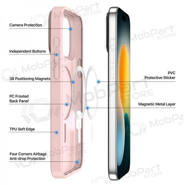 Custodia per Samsung Galaxy A26 - Dux Ducis Yind (rosa)