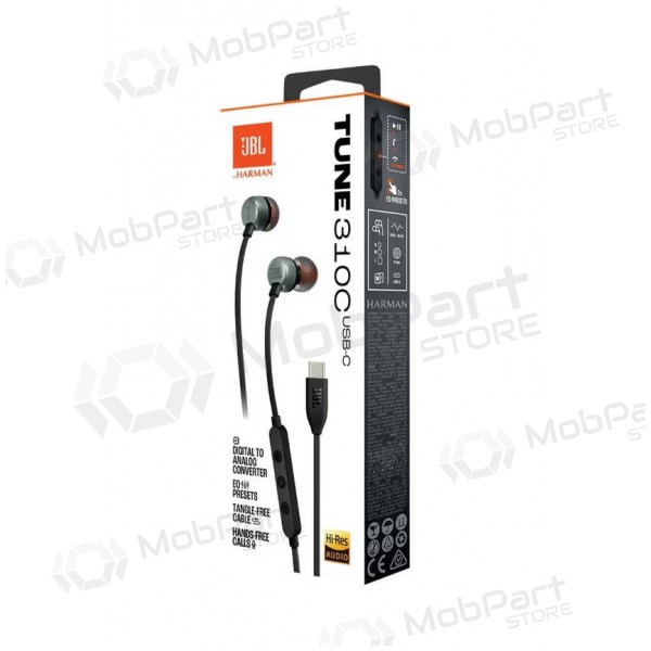 Ausinės JBL Tune 310C USB-C