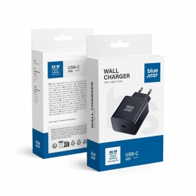 Caricabatterie per telefono Blue Star TFB-TC-20WPD 20 W USB-C nero