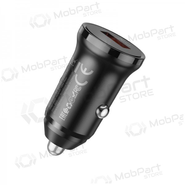 Caricatore automobilinis Borofone BZ18 Quick Charge 3.0 18W (nero)