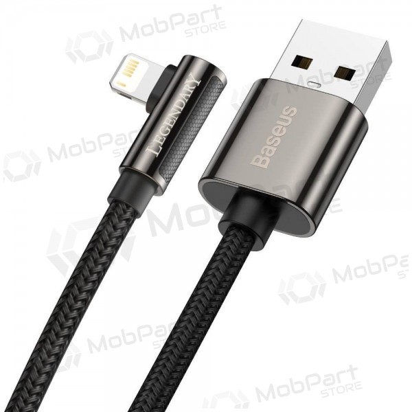 USB cavo Baseus Legend Lightning 2.4A 2.0m (nero) CALCS-A01