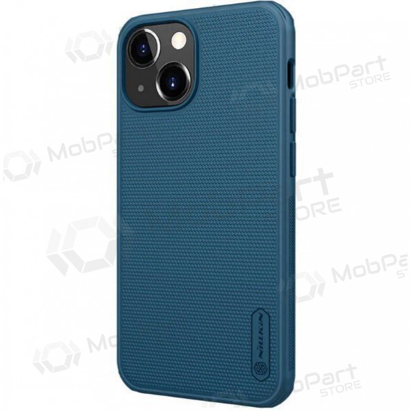 Apple iPhone 15 Pro custodia „Nillkin Frosted Shield“ (blu)