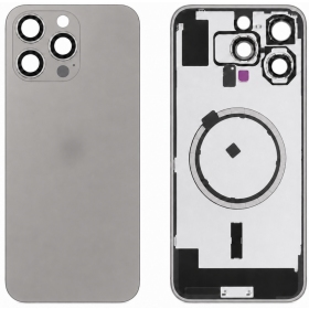 Cover posteriore per Apple iPhone 16 Pro Max (grigio) (Premium)
