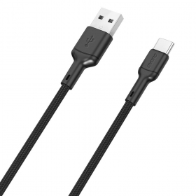 Cavo USB Dudao L9T USB-A a USB-C 5A 1.0m nero