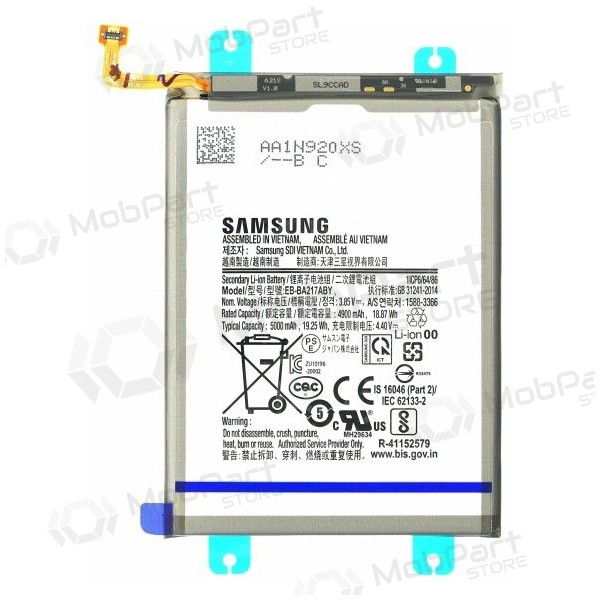 Samsung A047, A12, A12s, A13, A13 5G, A21s, M12 batteria, accumulatore (originale)