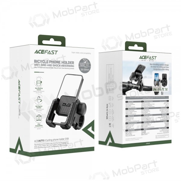 Supporto per telefono per bicicletta e moto Acefast D58 da manubrio 4.7–6.9 pollici