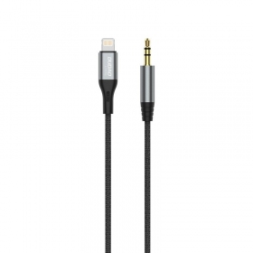 Cavo audio Dudao L11Pro Lightning a 3.5 mm 1 m nero