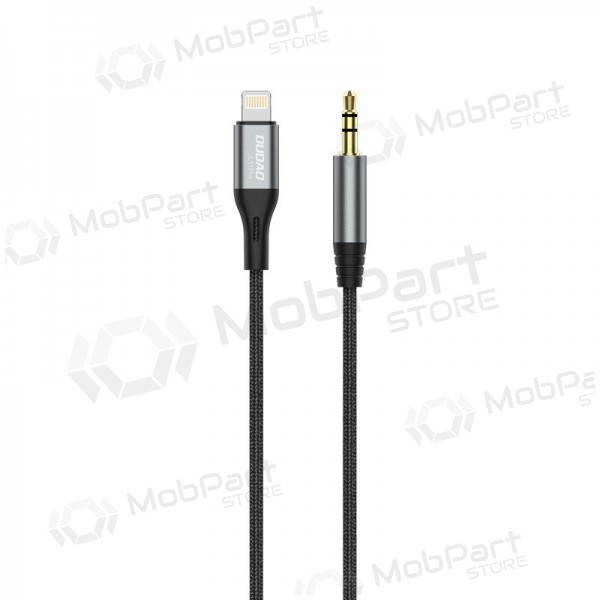 Cavo audio Dudao L11Pro Lightning a 3.5 mm 1 m nero