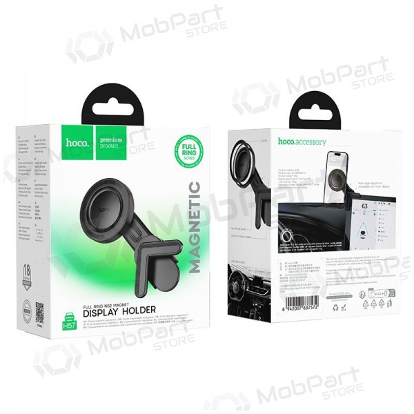 Supporto per telefono da auto Hoco H57 sul cruscotto da 4.5 a 7.0 pollici.
