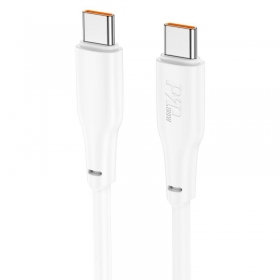 Cavo USB-C Hoco X93 USB-C a USB-C 1 m 100 W bianco