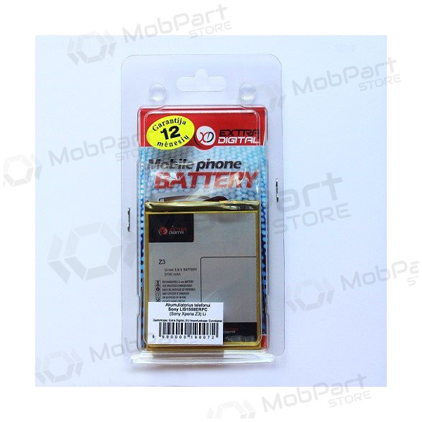 Sony Xperia Z3 (LIS1558ERPC) batteria / accumulatore (3100mAh)