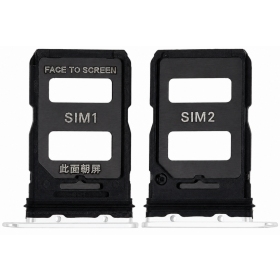 Supporto per scheda SIM Xiaomi 14, 14 Pro (bianco)