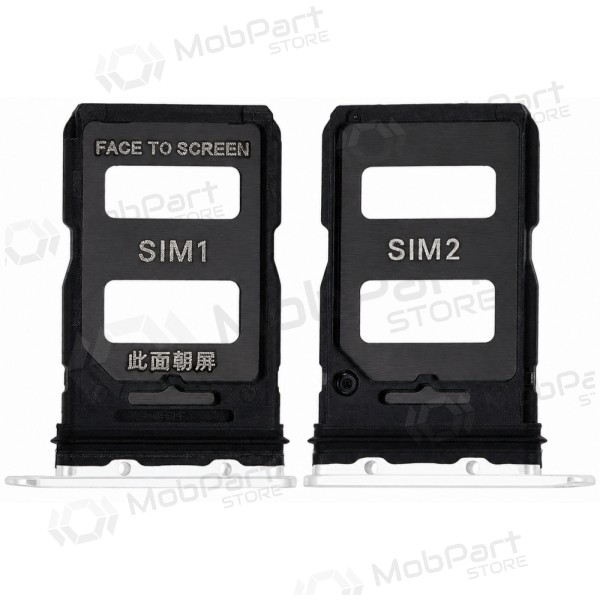 Supporto per scheda SIM Xiaomi 14, 14 Pro (bianco)