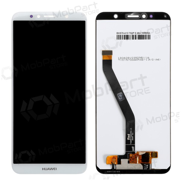 Huawei Y6 2018 / Y6 Prime 2018 / Honor 7A schermo / display (bianca)