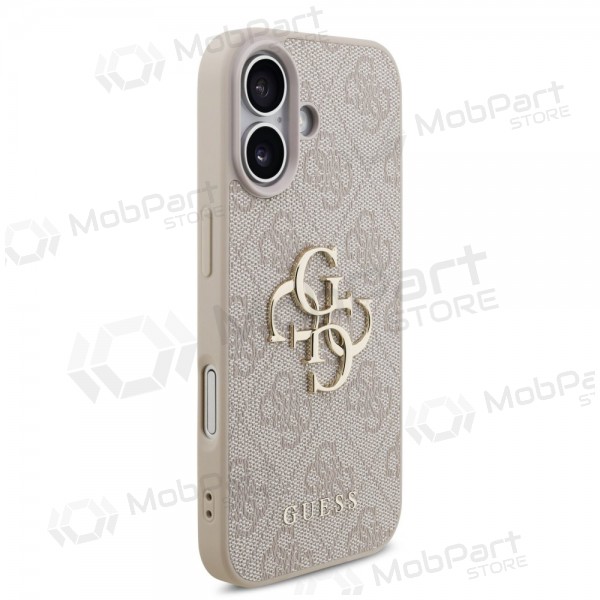 Custodia per Apple iPhone 17 - Guess PU 4G Metal Logo (rosa)
