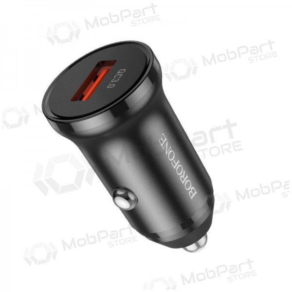 Caricatore automobilinis Borofone BZ18 Quick Charge 3.0 18W (nero)