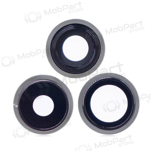 Apple iPhone 13 Pro vetro della fotocamera (3pz) (d'argento) (con una cornice)