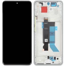 Xiaomi Redmi Note 14 Pro 5G schermo / display (verde) (con una cornice) (originale)