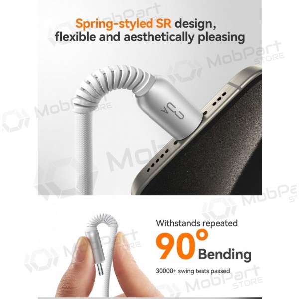 USB cavo Joyroom S-A51 USB-A to Lightning 3A 1.2m grigio