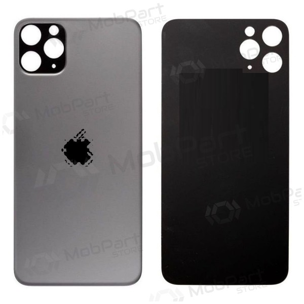 Apple iPhone 11 Pro coperchio batteria posteriore grigio (space grey) (bigger hole for camera) Apple iPhone 11 Pro coperchio batteria posteriore grigio (space grey) (bigger hole for camera)