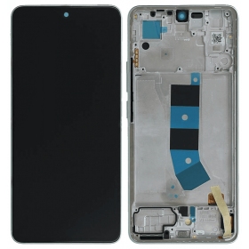 Xiaomi Redmi Note 13 4G schermo / display (verde) (con una cornice) (originale)