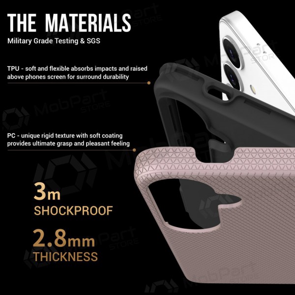 Samsung Galaxy S24 FE custodia „Perfectionists“ (rožinio aukso)