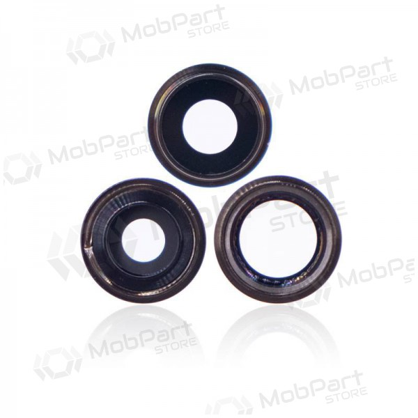Apple iPhone 13 Pro vetro della fotocamera (3pz) (d'argento) (con una cornice)