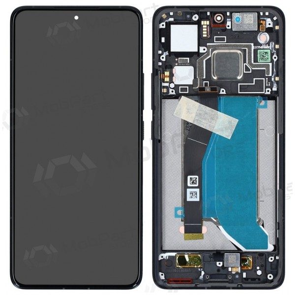 Xiaomi 14T schermo / display (nero) (con una cornice) (originale)