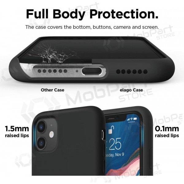 Custodia Xiaomi Redmi A7 4G - Liquid Silicone 1.5mm nera