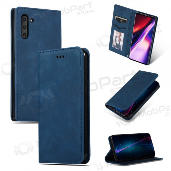 Custodia per Apple iPhone 13 - Business Style (blu scuro)