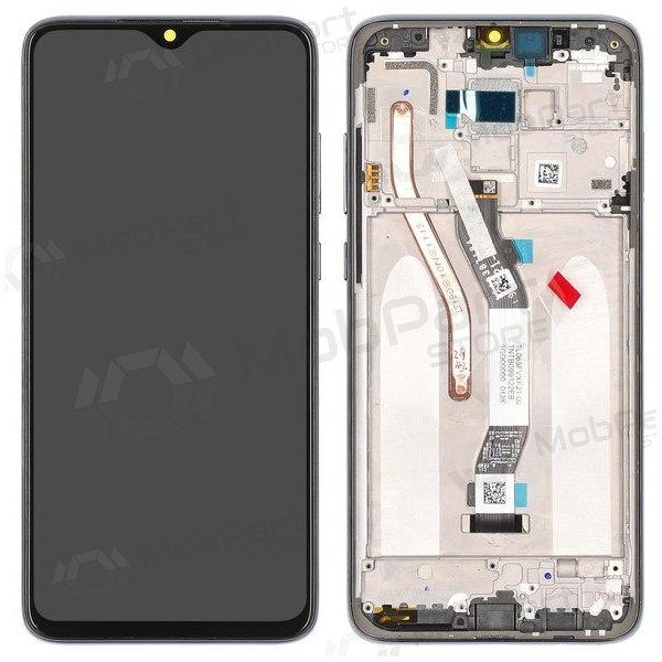 Xiaomi Redmi Note 8 Pro schermo / display (grigio) (con una cornice) (Premium)