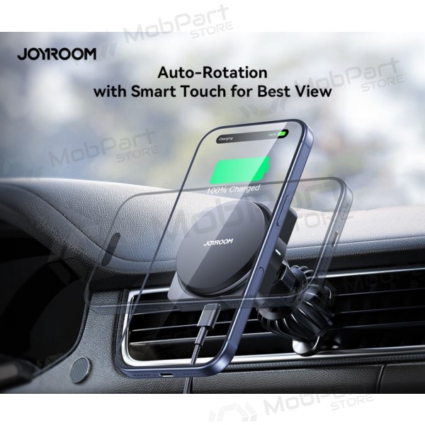 Supporto per telefono da auto con ricarica wireless Joyroom JR-ZS506 MagSafe 15 W per prese d'aria USB-C.