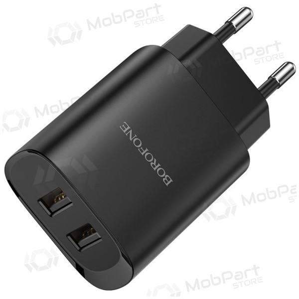 Caricatore Borofone BN2 2xUSB 2.1A (nero)