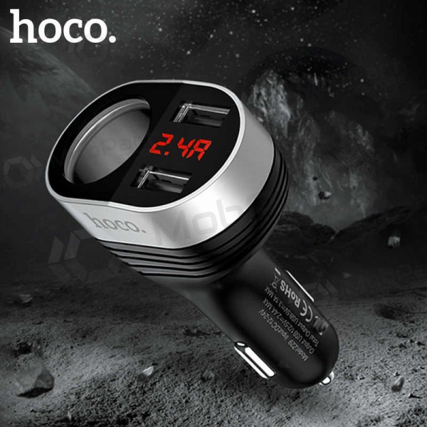 Caricatore automobilinis Hoco Z29 x 2 USB (3.1A) (nero)