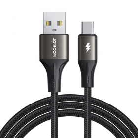 USB cavo Joyroom SA25-AC3 USB to USB-C 3A 1.2m nero