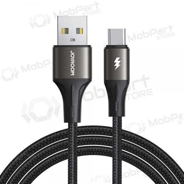 USB cavo Joyroom SA25-AC3 USB to USB-C 3A 1.2m nero