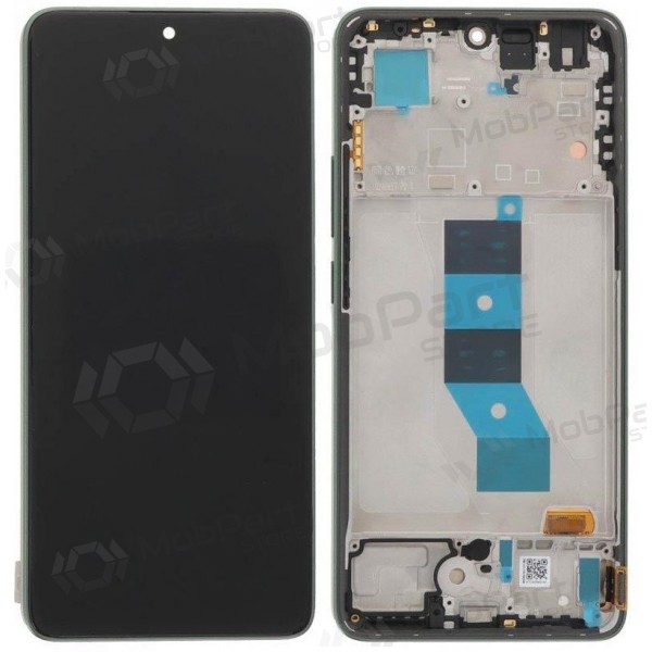 Xiaomi Poco M7 Pro schermo / display (nero) (con una cornice) (originale)