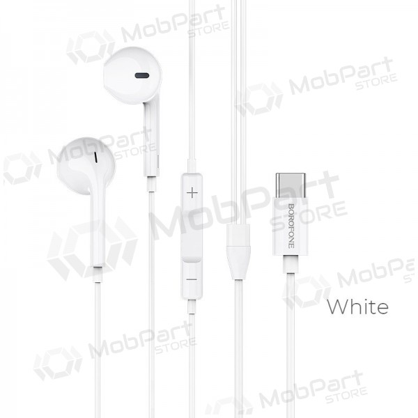 Mani libere Borofone BM27 Type-C (bianco)