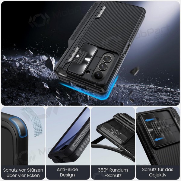 Samsung Galaxy Z Fold4 custodia „Nillkin CamShield Pro“ (nero) Samsung Galaxy Z Fold4 custodia „Nillkin CamShield Pro“ (nero)