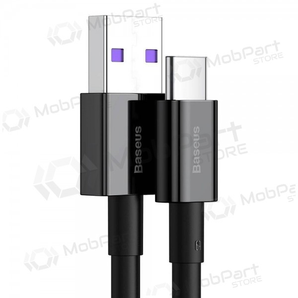USB cavo Baseus Superior iš USB į Type-C 66W 2.0m nero CATYS-A01
