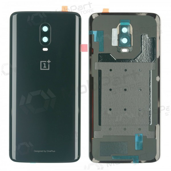OnePlus 6T coperchio batteria posteriore nero (Midnight Black) (usato grade B, originale)