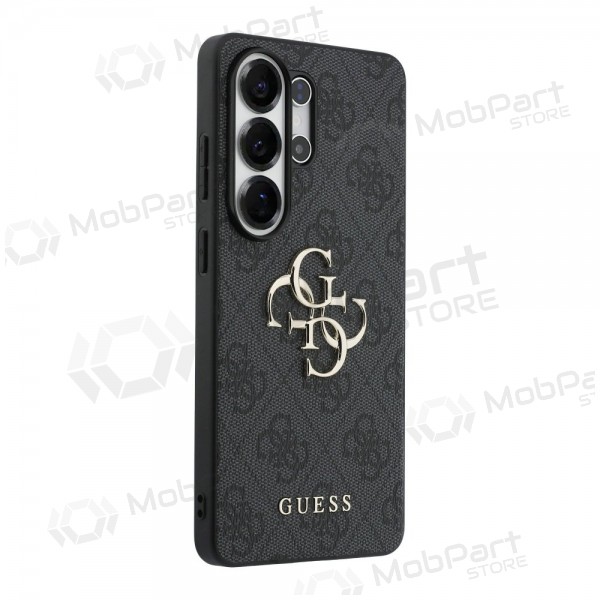 Custodia per Samsung Galaxy S26 Ultra - Guess PU 4G Metal Logo (grigio)