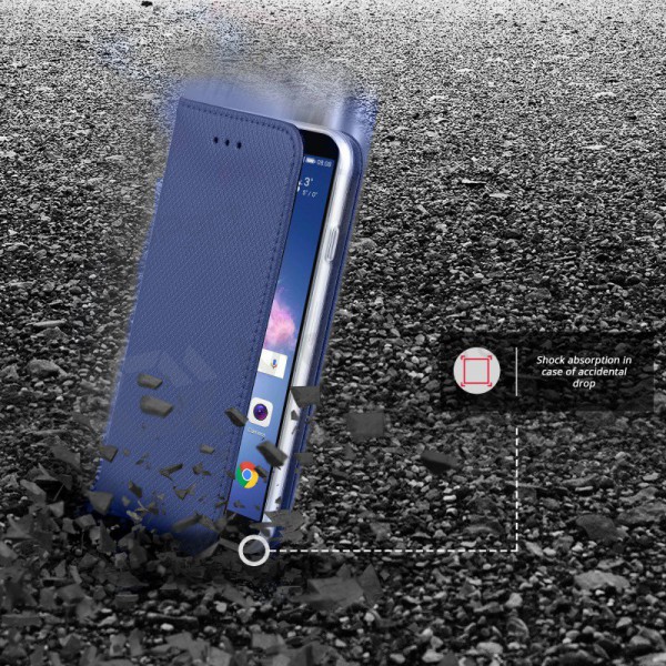 Custodia per LG K40S - Smart Magnet (blu scuro)