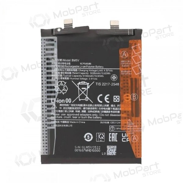 Xiaomi Redmi Note 13 Pro 5G, Poco X6 batteria, akumuliatorius (originale)
