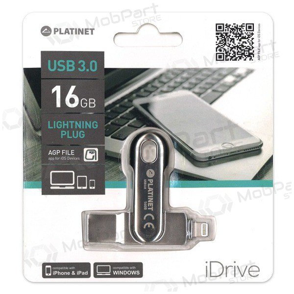 Chiavetta Platinet 16GB Lightning + USB 3.0