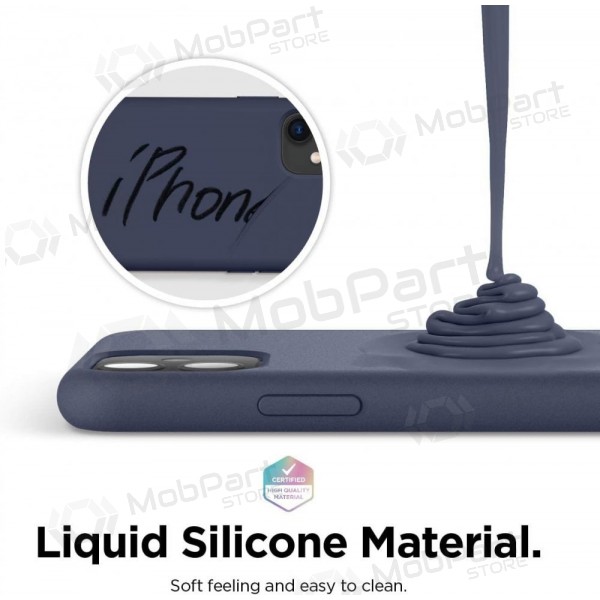 Custodia per Xiaomi Redmi A7 4G - Liquid Silicone 1.5mm blu scuro